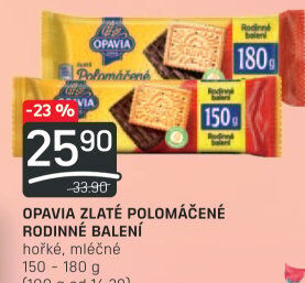 Zlaté polomáčené Opavia