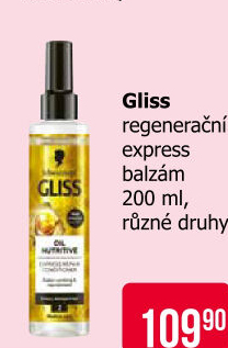 Balzám na vlasy ve spreji Expres Gliss Schwarzkopf