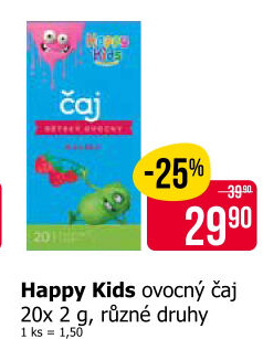 Čaj ovocný Happy Kids