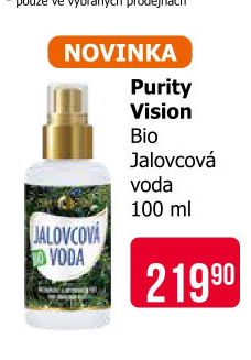 Jalovcová voda Purity Vision