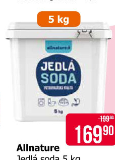 Jedlá soda Allnature