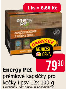 Kapsičky pro kočky Energy Pet