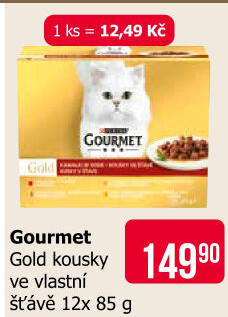 Konzerva pro kočky Gold Gourmet Purina