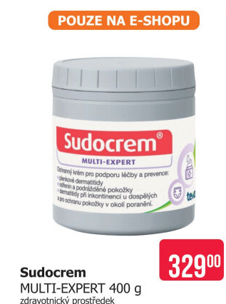 Krém na ekzém a akné Multi Expert Sudocrem