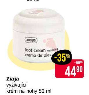Krém na nohy Ziaja