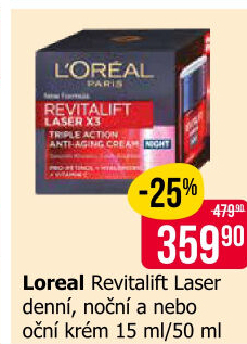 Krém oční Laser Renew Revitalift L'
