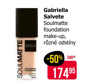 Make up SoulMatte Gabriella Salvete
