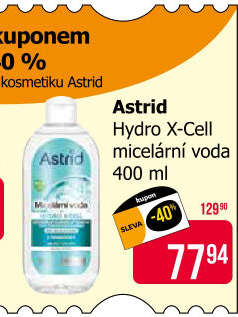 Micelární voda Astrid