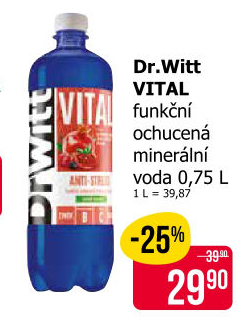 Minerální nápoj Vital Dr. Witt