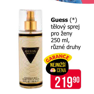 Parfémovaný tělový sprej Guess