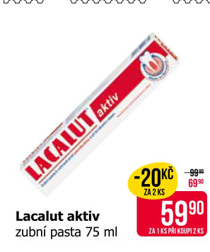 Pasta na zuby Aktiv Lacalut