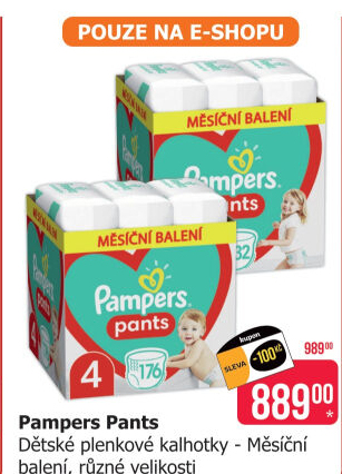 Pleny dětské Pampers Pants