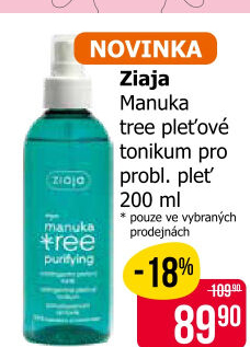 Pleťové tonikum Manuka Tree Ziaja