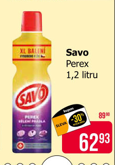 Prací prostředek Perex Savo