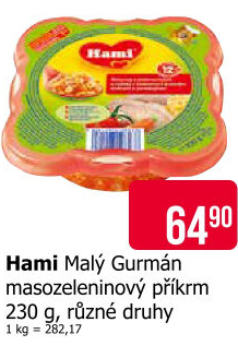 Příkrm Malý gurmán Hami