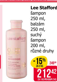 Suchý šampon Lee Stafford