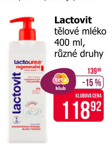 Tělové mléko Lactovit