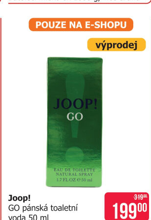 Toaletní voda pánská GO Joop!