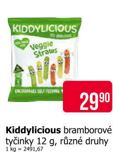 Tyčinky zeleninové Kiddylicious