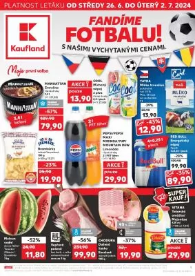 akční leták Kaufland 26.6.2024-2.7.2024