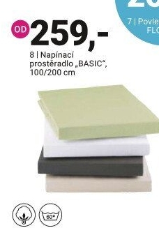NAPÍNACÍ PROSTĚRADLO „BASIC“