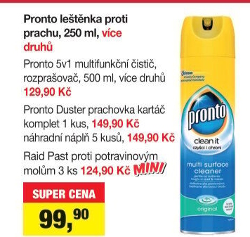 Leštěnka ve sprejiPronto