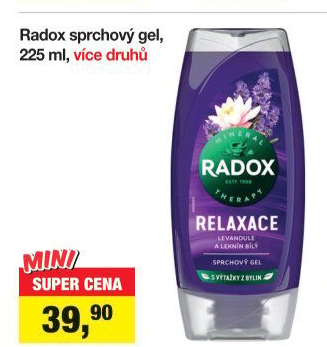 Sprchový gel Radox