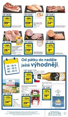 akční leták Tesco 26.6.2024-2.7.2024