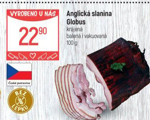 Anglická slanina Globus