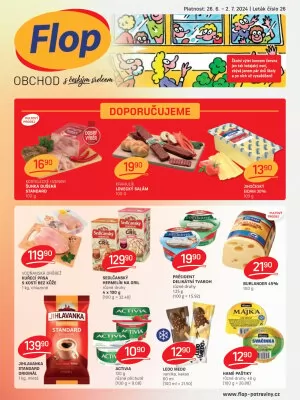 akční leták FLOP 26.6.2024-2.7.2024