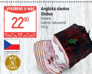 Anglická slanina Globus