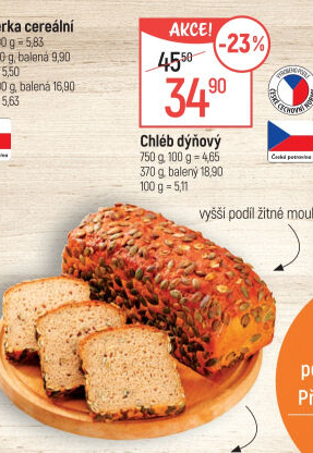 Chléb dýňový