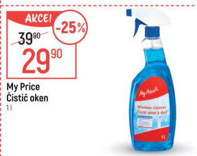 Čistič oken My Price