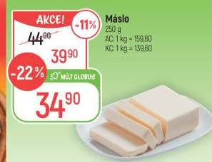 Máslo Milkpol