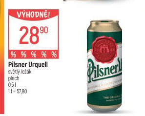 Pivo Pilsner Urquell
