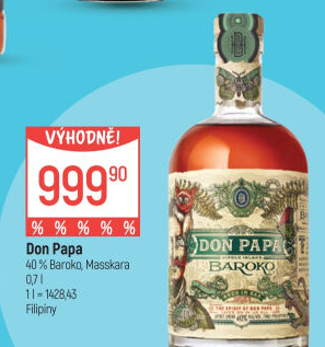 Rum Baroko Don Papa