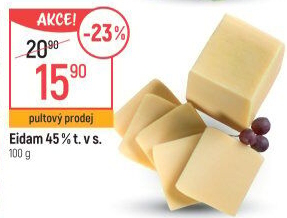 Sýr Eidam 45%