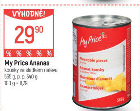 Kompot ananas My Price