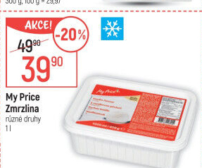 Mražený krém My Price