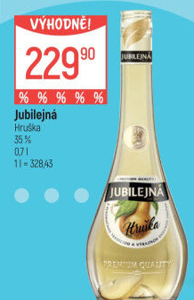 Pálenka Hruška Jubilejná St. Nicolaus