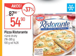 Pizza mražená Ristorante Dr. Oetker
