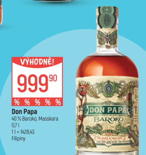 Rum Baroko Don Papa