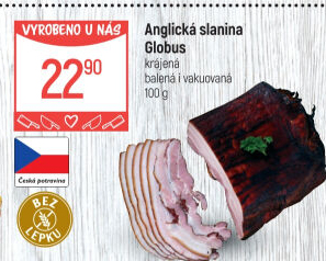 Anglická slanina Globus