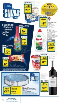 akční leták Tesco 26.6.2024-2.7.2024