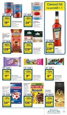 akční leták Tesco 26.6.2024-2.7.2024