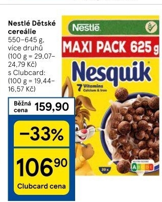 Cereálie Nestlé
