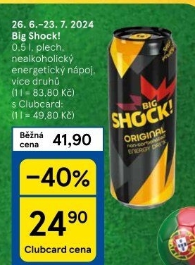 Energetický nápoj Big Shock