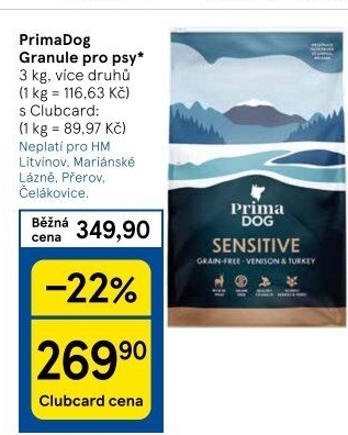 Granule pro psy Prima Dog