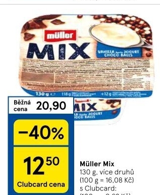 Jogurt Müller Mix