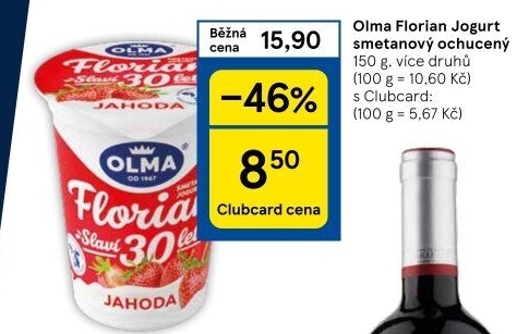 Jogurt smetanový Florian Olma